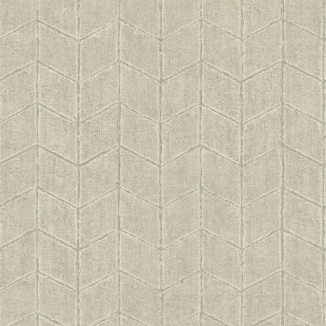 York Chevron mintás barna vlies tapéta Flatiron Geometric Taupe 52 cm X 10 m