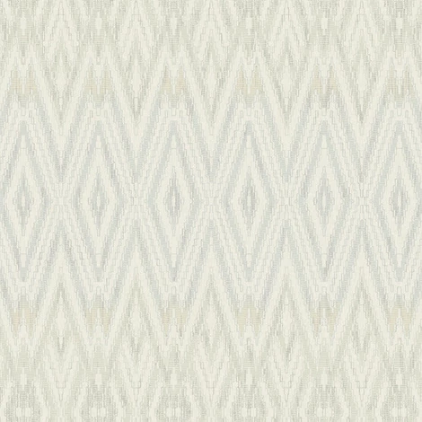 York Ikat mintás bézs-kék vlies tapéta Diamond Marquise Bleu Neutral 68,58 cm X 8,22 m