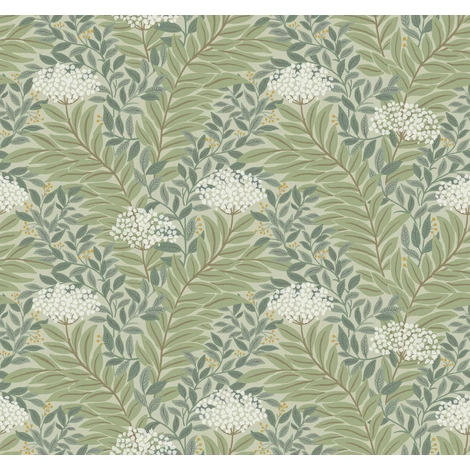 York Virágmintás zöld vlies tapéta Highgrove tapéta Sage 68,58 cm X 8,22 m