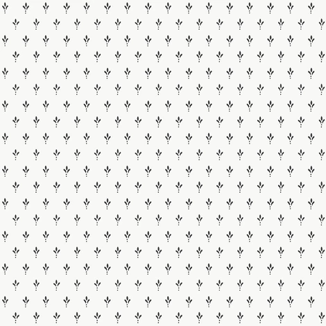 York Apró mintás romantikus fekete-fehér vlies tapéta Charm Black/White 52 cm X 10 m