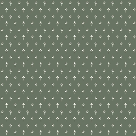 York Apró mintás romantikus zöld vlies tapéta Charm Pine 52 cm X 10 m