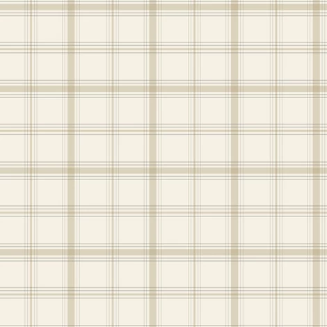 York Klasszikus kockás bézs vlies tapéta Hunter Neutrals 52 cm X 10 m