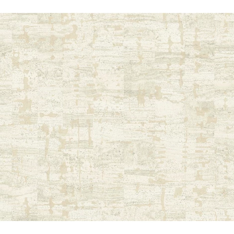 York Parafa hatású modern törtfehér vlies tapéta metál fénnyel Pop The Cork White 68,58 cm X 8,22 m