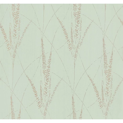 York Kalász mintás zöld vlies tapéta arany részletekkel Graceful Willow Lagoon 68,58 cm X 8,22 m