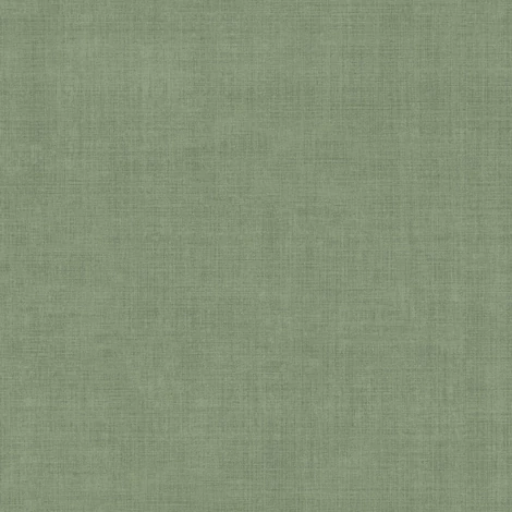 York Vászon hatású zöld vlies tapéta Väva Tall 53 cm X 10 m