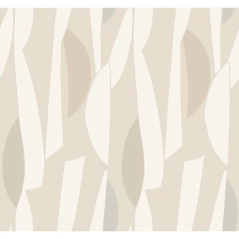 York Geometriai mintás bézs vlies tapéta Balance Nude 68,58 cm X 8,22 m