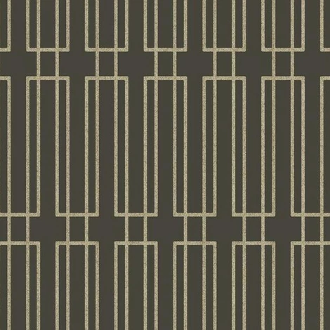 York Art deco stílusú sötétszürke-arany vlies tapéta csillámló üveggyöngyökkel Terrace Char 68,58 cm X 8,22 m