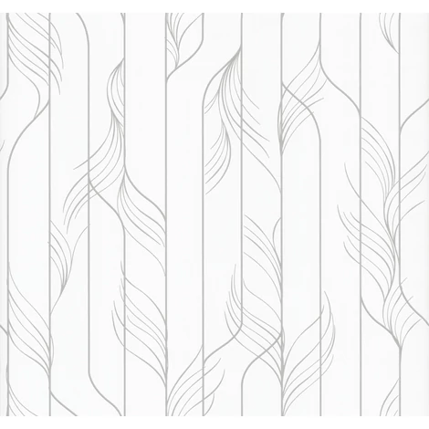 York Fehér-ezüst glamúr vlies tapéta Elemental Thread White & Silver 68,58 cm X 8,22 m