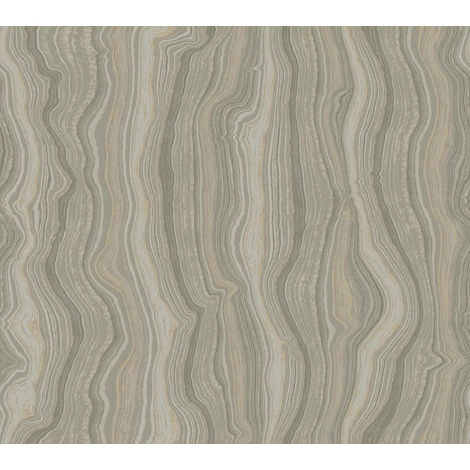 York Ásványkő hatású barna gyöngyházas vlies tapéta Mineral Shimmer Taupe & Pearl 68,58 cm X 8,22 m