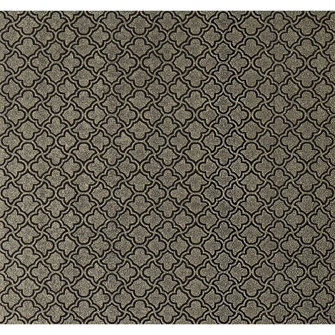 York Elegáns üveggyöngyös csillámló fekete-arany vlies tapéta Uptown Glam Black-Gold 68,58 cm X 8,22 m