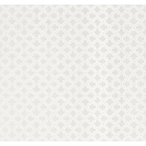 York Elegáns üveggyöngyös csillámló fehér vlies tapéta Uptown Glam White 68,58 cm X 8,22 m