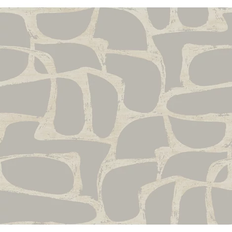 York Elegáns absztrakt szürkésbarna vlies tapéta Craftsman Geometric Taupe 68,58 cm X 8,22 m