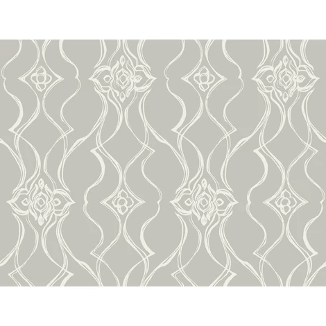 York Elegáns szürke vlies tapéta Pirouette Grey 68,58 cm X 8,22 m