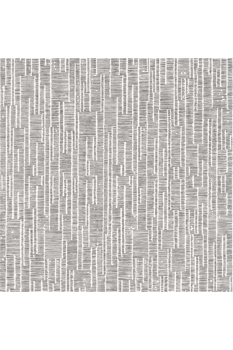 Casadeco vonal mintás sötétszürke vlies tapéta Capri Reglisse 53 cm X 10 m