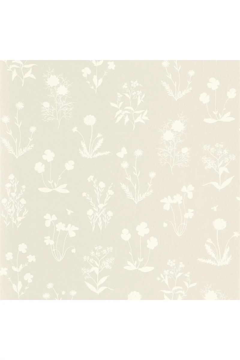 Casadeco Pitypangos romantikus bézs vlies tapéta Herbier Beige Lin 53 cm X 10 m