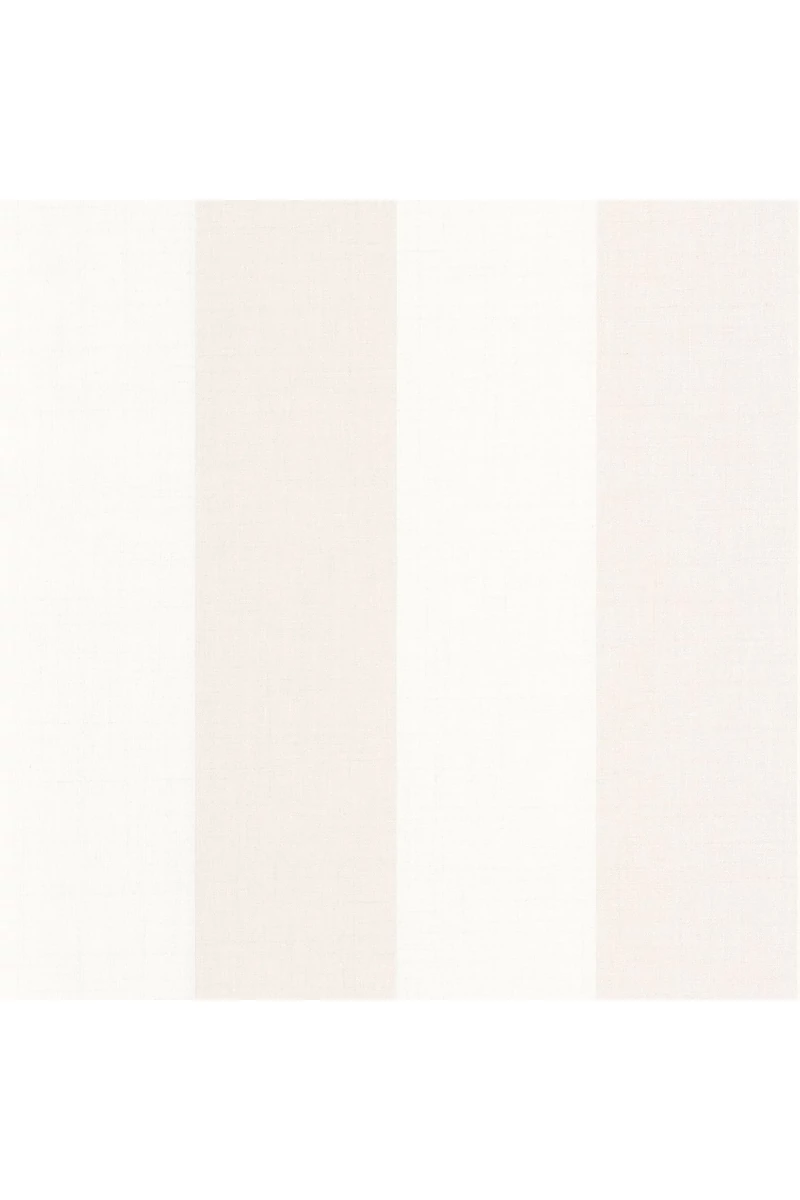 Casadeco Szövethatású széles csíkos drapp vinyl tapéta Williamsburg Rayure Lin 53 cm X 10 m