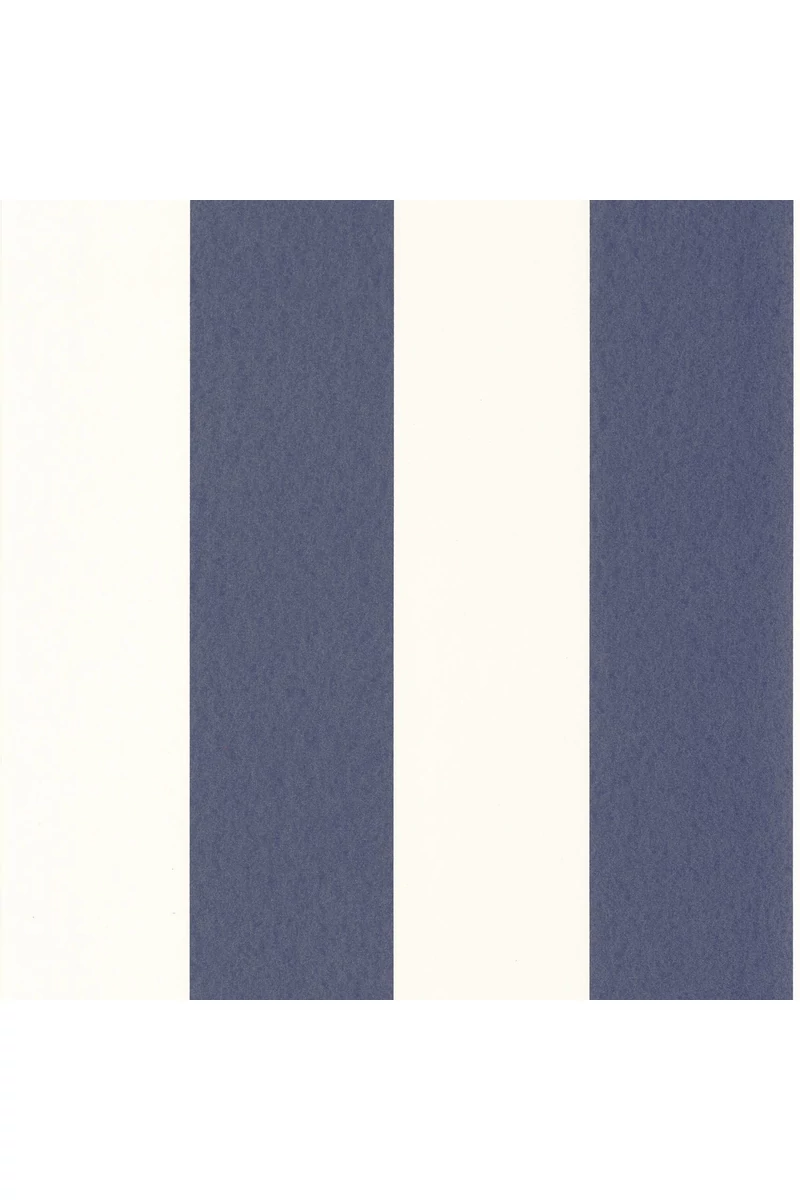 Casadeco Vastag csíkos klasszikus kék vlies tapéta Bruges Marine 53 cm X 10 m