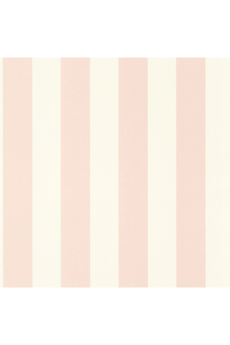 Casadeco Klasszikus rózsaszín csíkos vinyl tapéta Baltic Rayure Péche 53 cm X 10 m