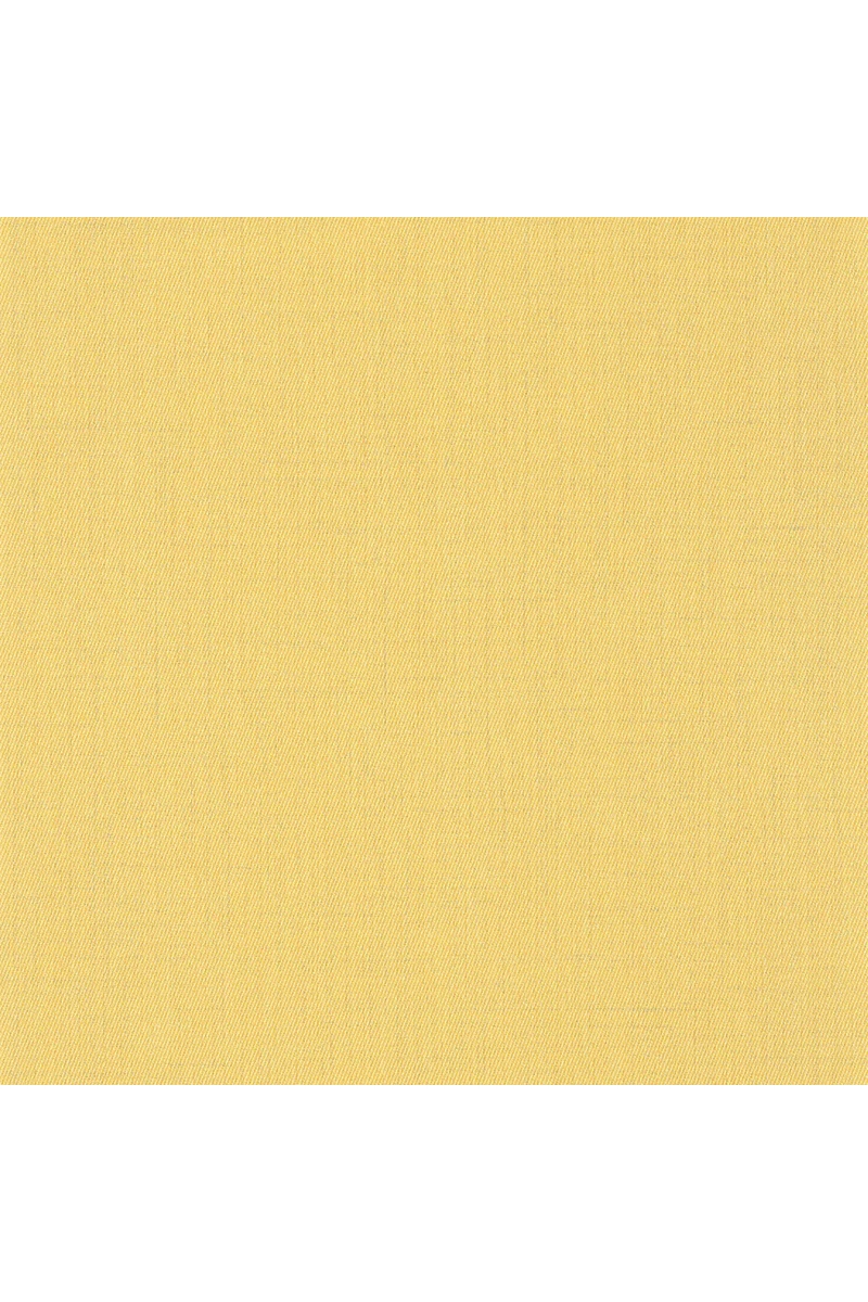 Casadeco Szövethatású sárga mosható vinyl tapéta Denim Jaune Citron 53 cm X 10 m