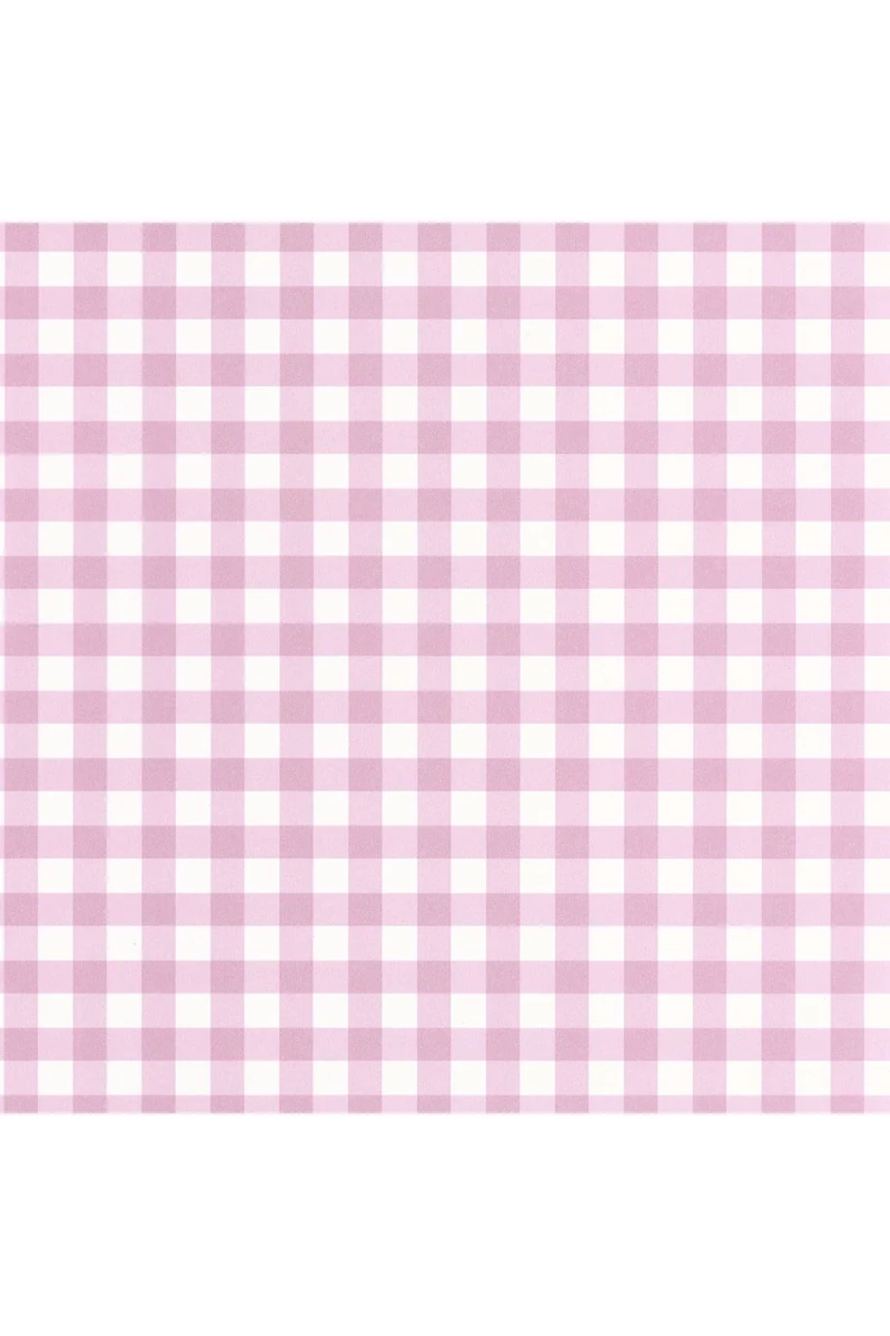 Casadeco Apró kockás lila vlies tapéta Vichy Lilas 53 cm X 10 m