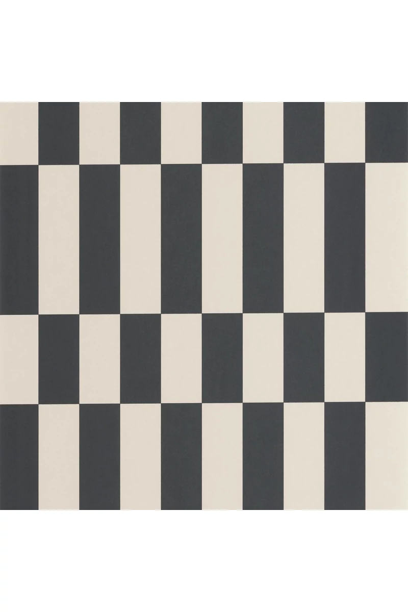 Casadeco Retro bézs-fekete vlies tapéta Diner Lin/Noir 53 cm X 10 m