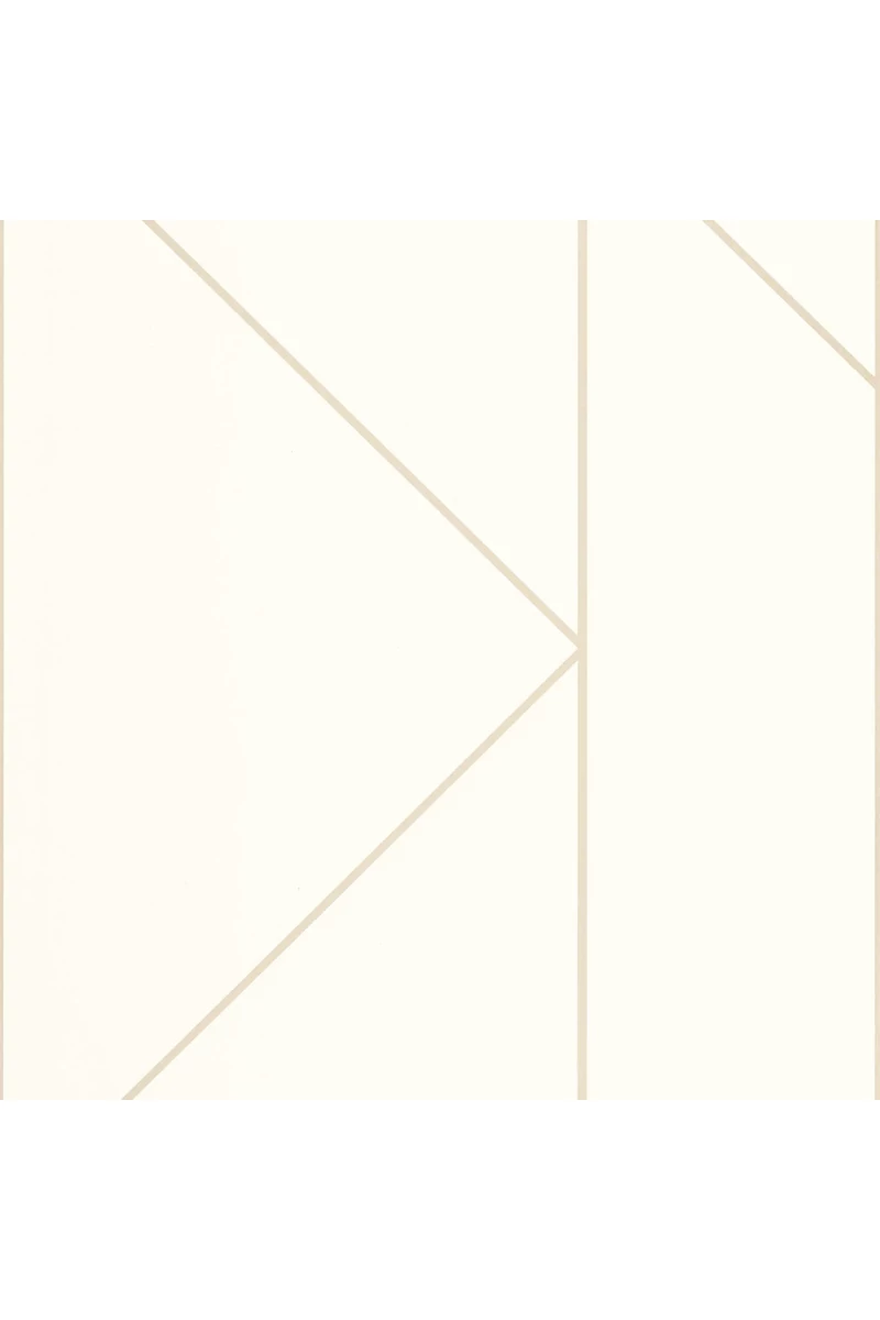 Casadeco Geometriai mintás elegáns törtfehér vlies tapéta Pure Blanc Craie 53 cm x 10 m