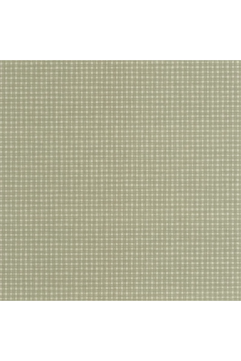 Casadeco Apró kockás zöld vlies tapéta Jude Vert Amande 53 cm X 10 m