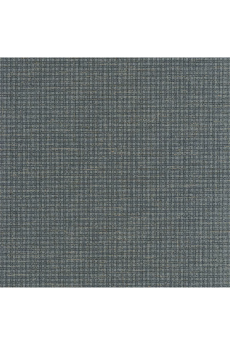 Casadeco Apró kockás kék vlies tapéta Jude Belu Petrole 53 cm X 10 m