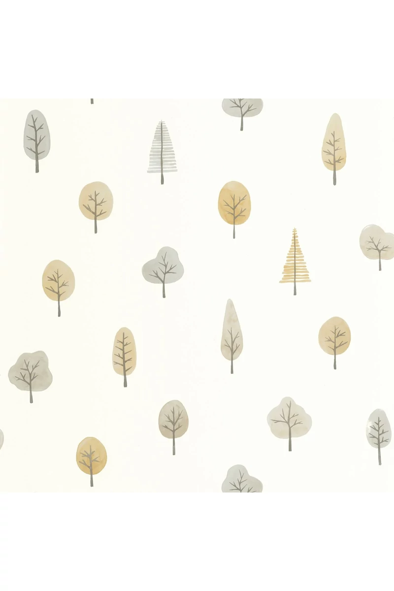 Casadeco Fa mintás bézs vlies tapéta Walk In The Park Naturel 53 cm X 10 m 