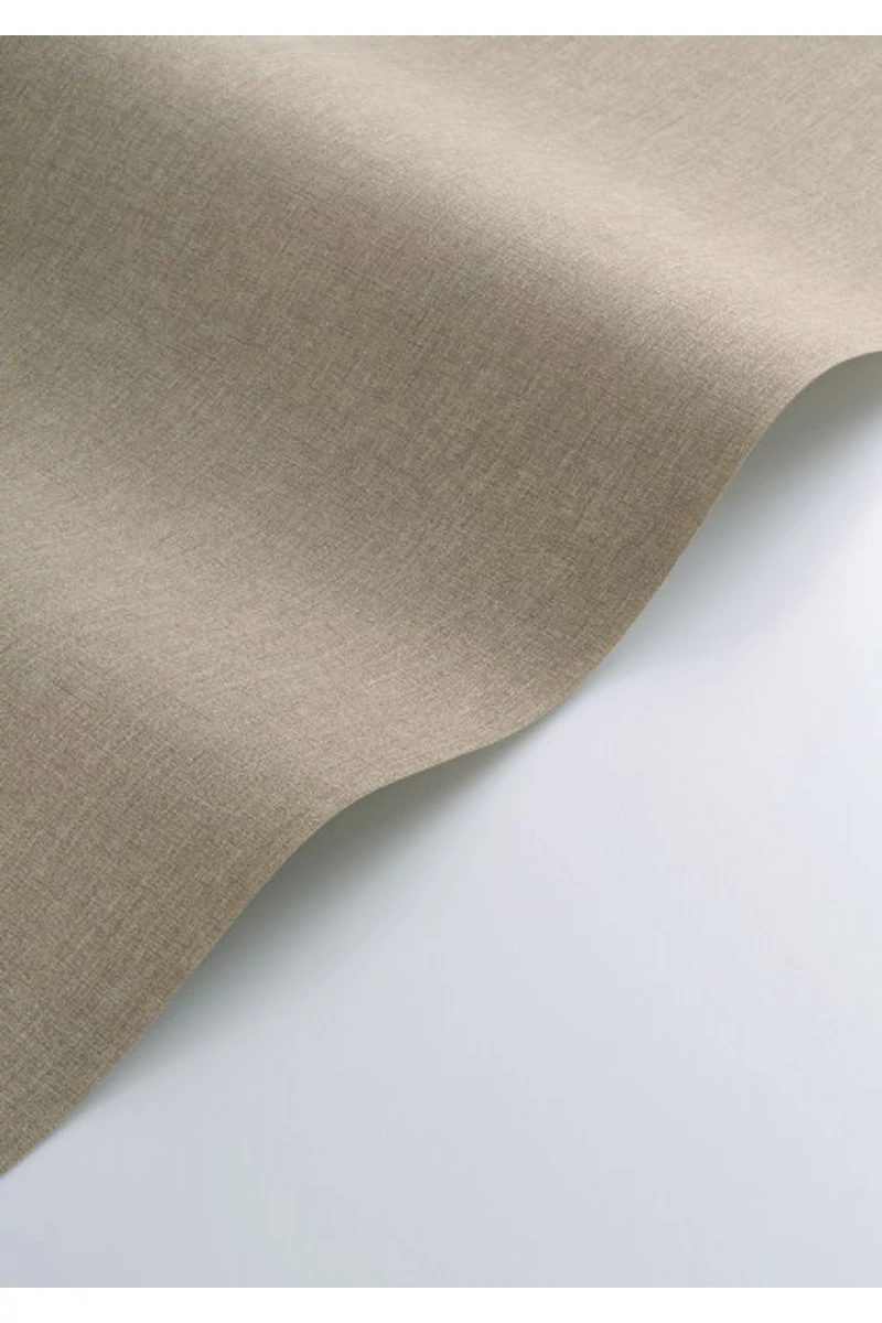 Casadeco barna szövethatású vinyl tapéta Caractere Taupe 53 cm X 10 m