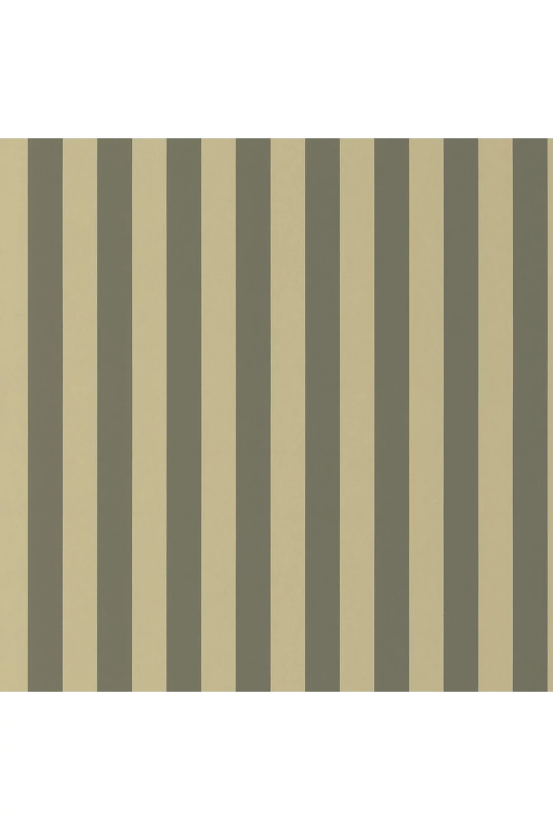 Casadeco vékony csíkos zöld vlies tapéta Elizabeth Lichen 53 cm X 10 m