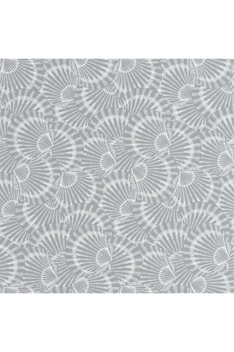 Casadeco Kagyló mintás kék vinyl tapéta Saint Malo Bleu Horizon 53 cm X 10 m