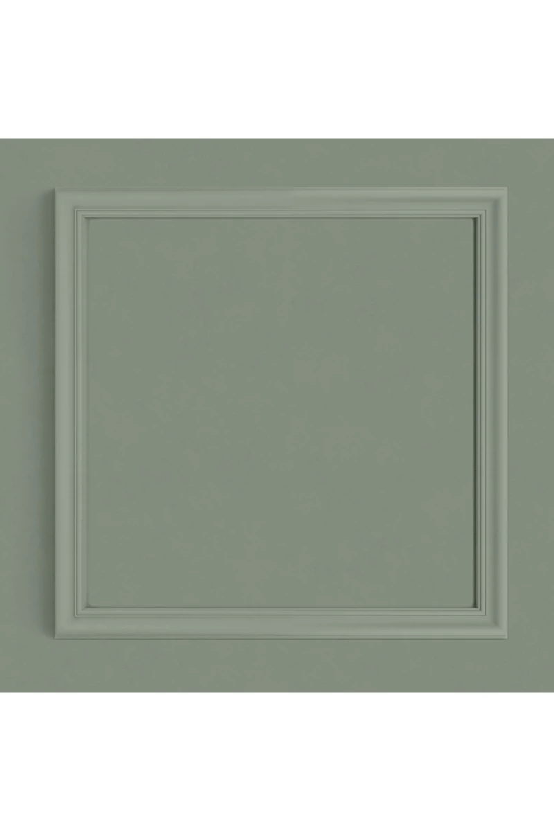 Casadeco 3D hatású modern zöld vlies tapéta L'Haussmannien Celadon 53 cm X 10 m