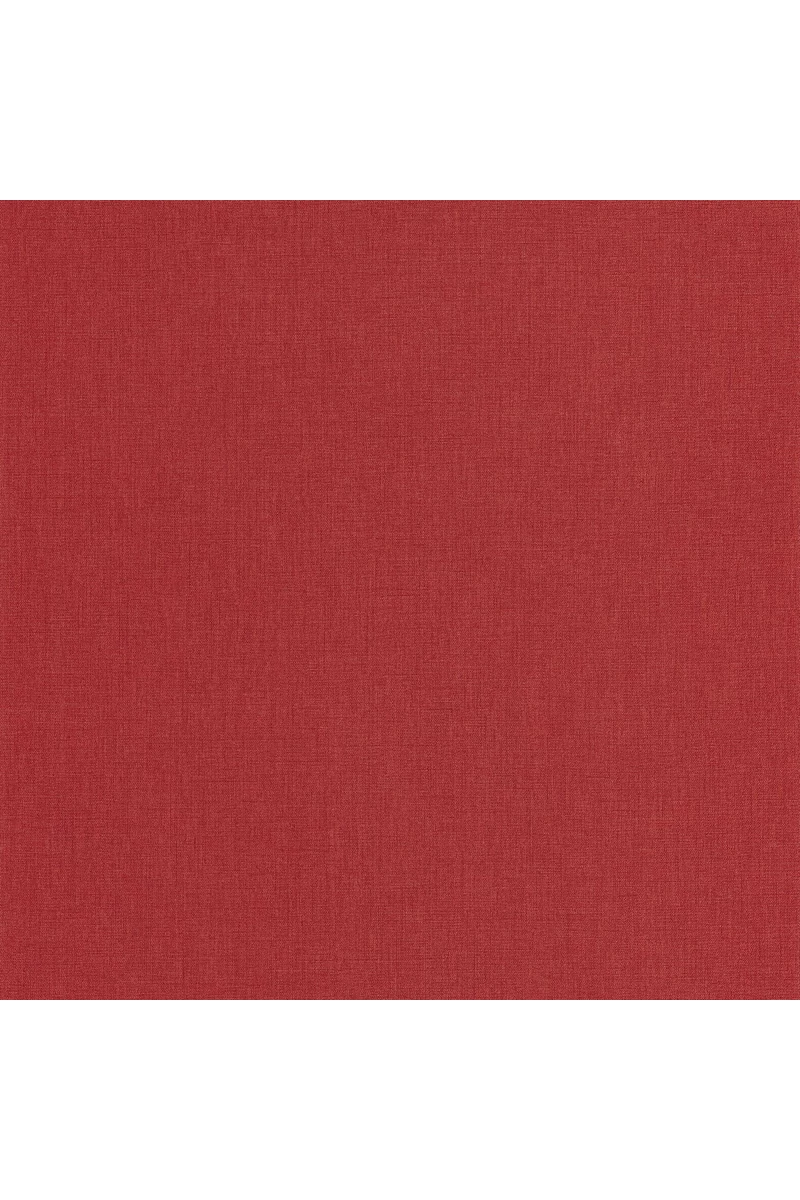 Casadeco piros szövethatású vinyl tapéta Caractere Rouge Baiser 53 cm X 10 m
