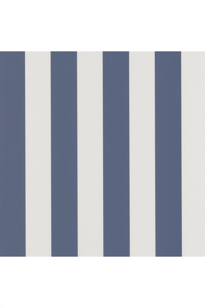 Casadeco Klasszikus tengerkék csíkos vinyl tapéta Baltic Rayure Marine/Blanc 53 cm X 10 m