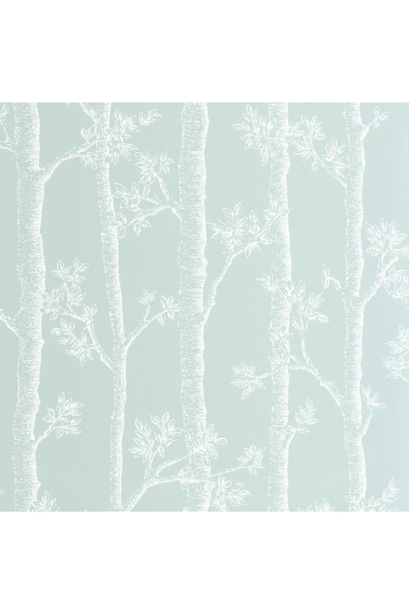 Caselio Fa mintás modern kék vlies tapéta Automne Bleu Doux 53 cm X 10 m