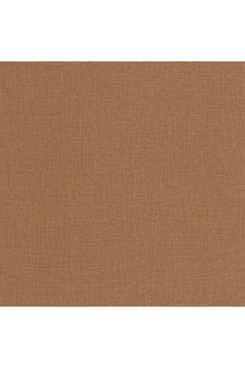 Caselio Szövethetású barna vinyl tapéta Uni Mat Brun Cuivre 53 cm X 10 m