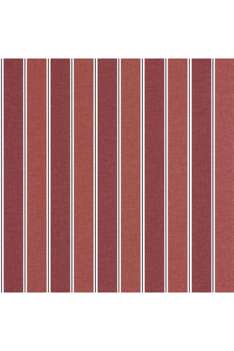 Caselio Elegáns csíkos bordó vinyl tapéta fekete szegéllyel Classic Lines Bordeaux 53 cm X 10 m