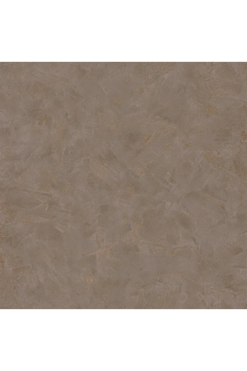Caselio Elegáns texturált barna vinyl tapéta bronz fénnyel Patine Uni Brun Cuivre 53 cm X 10 m