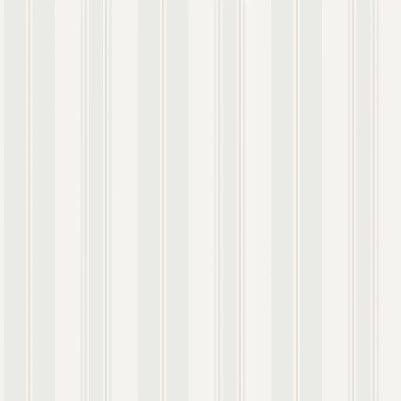 Boras Csíkos klasszikus fehér vlies tapéta Gustaf White 53 cm X 10 m
