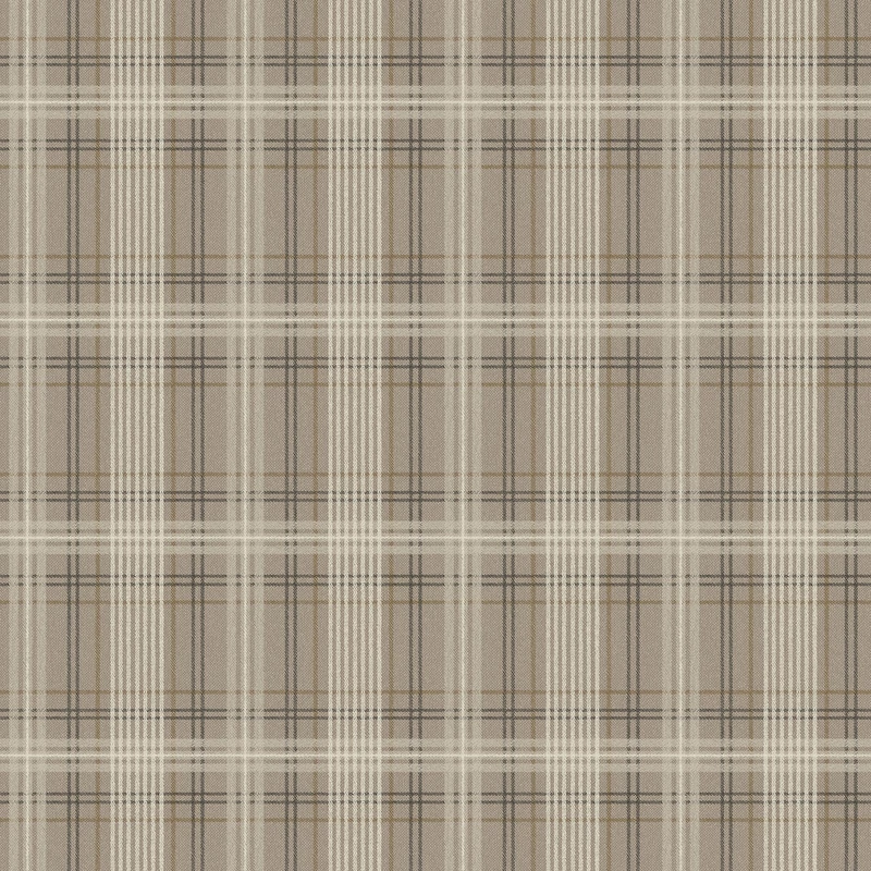 Boras Skót kockás barna vlies tapéta Tailor´s Tweed Brown 53 cm X 10 m