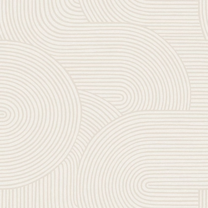 Boras Modern orientális stílusú bézs vlies tapéta Zen Beige 53 cm X 10 m