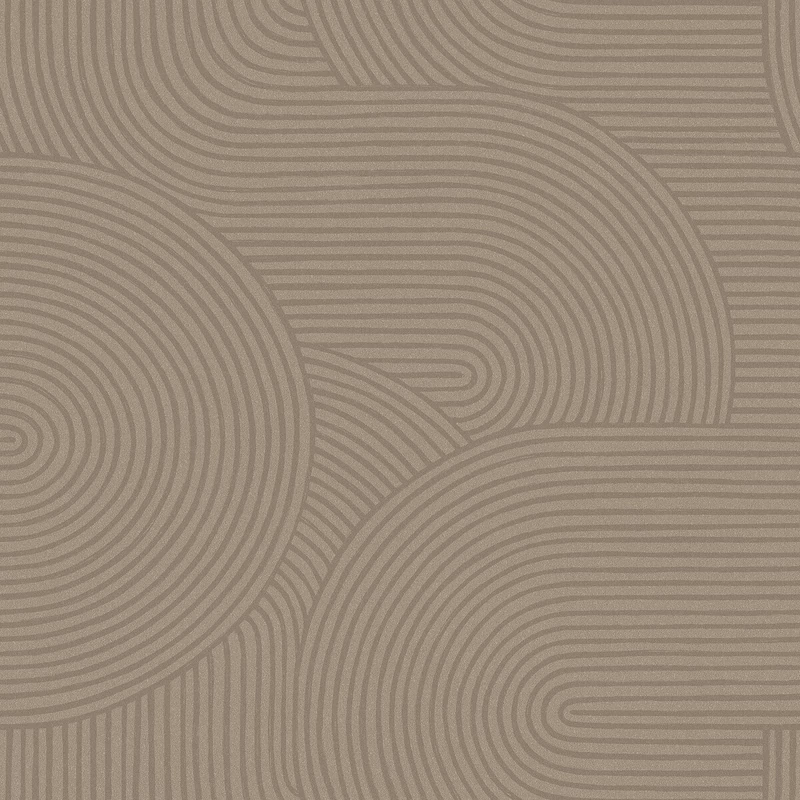 Boras Modern orientális stílusú barna vlies tapéta Zen Brown 53 cm X 10 m