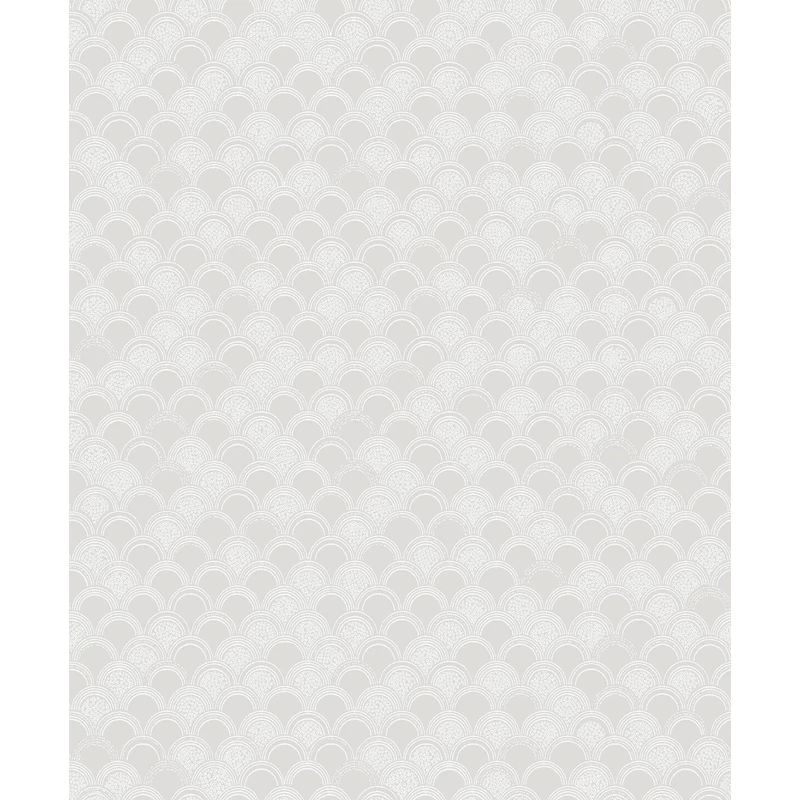 Boras Boltíves modern fehér vlies tapéta Birgit White 53 cm X 10 m