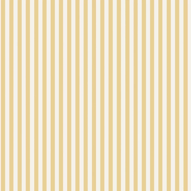 Boras Keskeny csíkos sárga vlies tapéta Mölle Stripe Yellow 53 cm X 10 m