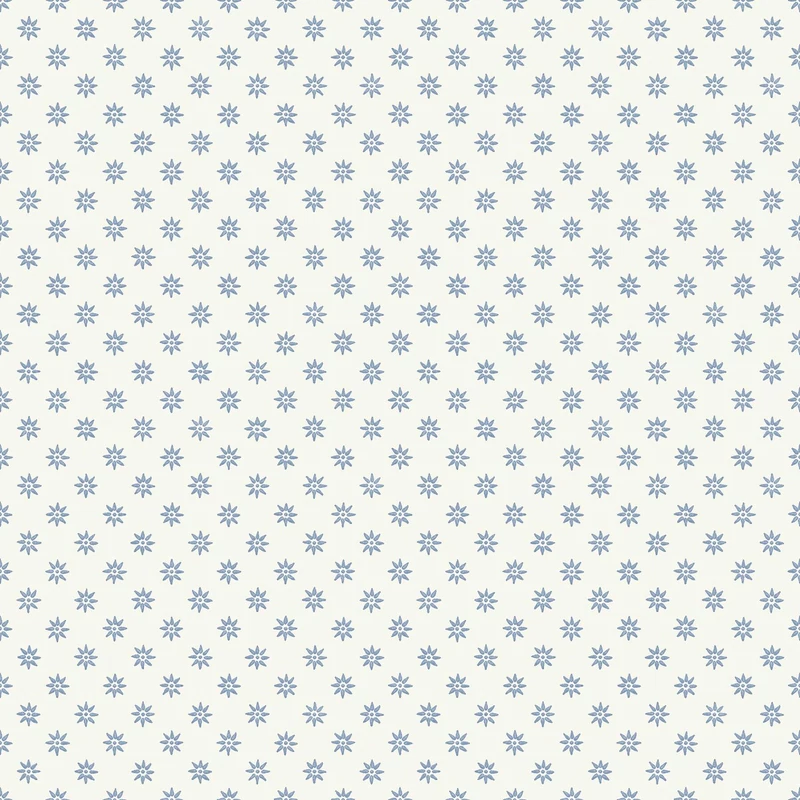 Boras Apró csillagos skandináv kék vlies tapéta Skogsstjärna Blue 53 cm X 10 m