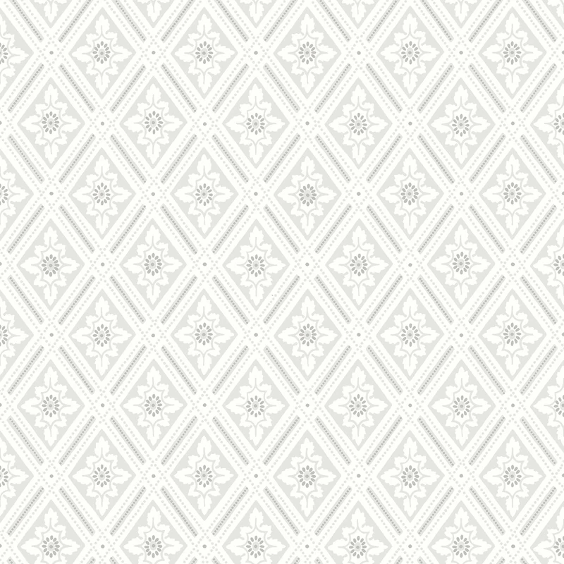 Boras Vintage szürke vlies tapéta Ester Grey 53 cm X 10 m