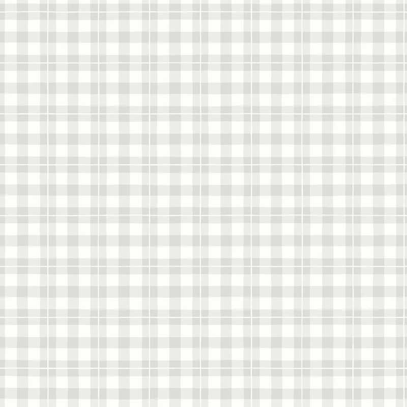 Boras Kockás klasszikus szürke vlies tapéta Frida Grey 53 cm X 10 m