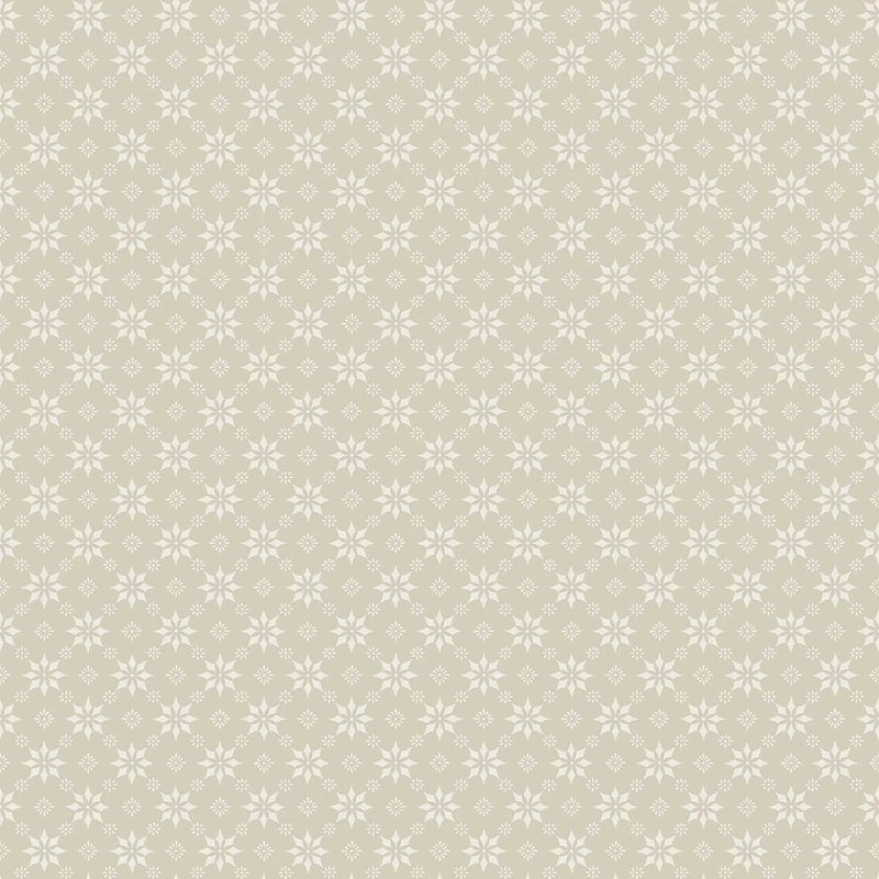 Boras Retro csillagos bézs vlies tapéta Stella Beige 53 cm X 10 m