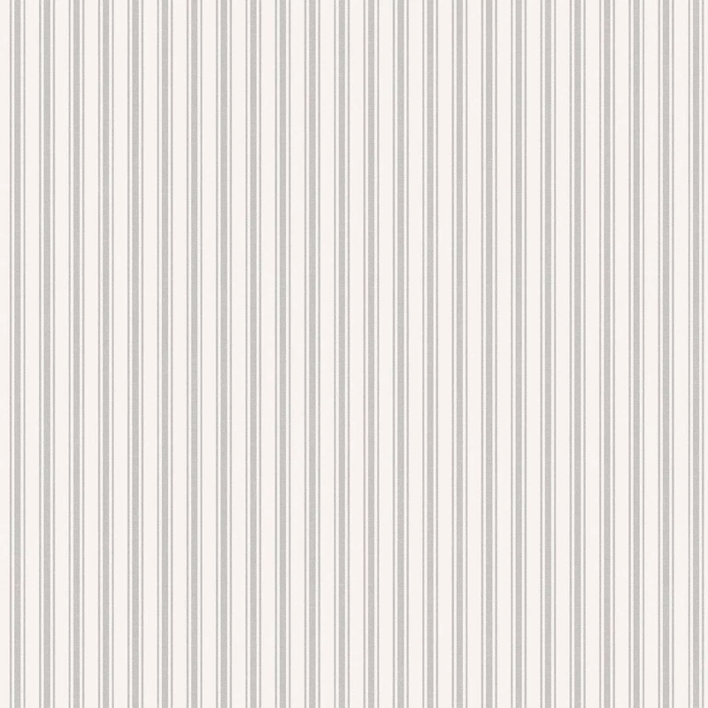 Boras Keskeny csíkos klasszikus szürke Aspö Stripe White 53 cm X 10 m